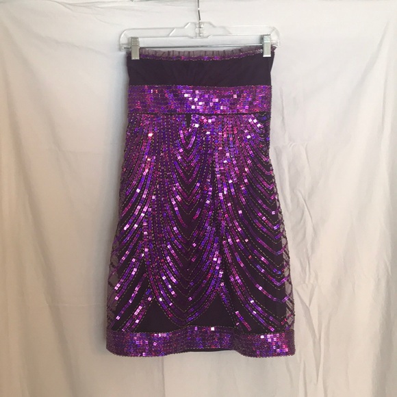 Strapless , beaded dress. - Picture 2 of 3